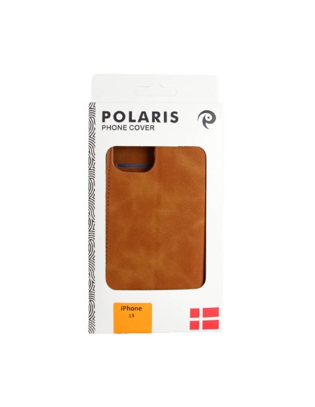 Packed iPhone 13 Wallet Case Brown