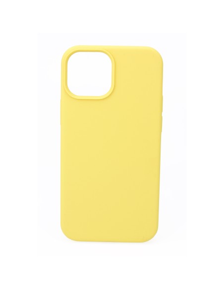 Packed iPhone 13 Mini Silicon Case Yellow