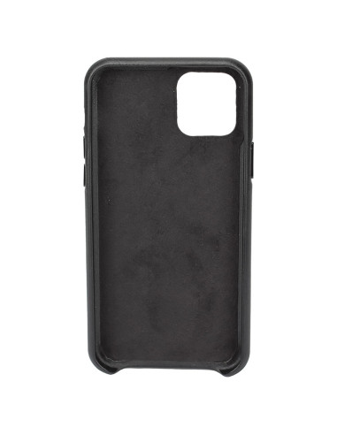iPhone 11 Pro Max Leather Case Black