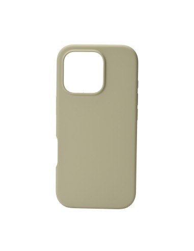 Packed iPhone 16 Pro Silicon Case Beige