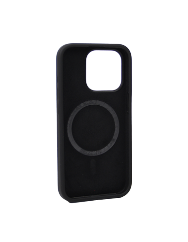 iPhone 15 Pro MagSafe Silicone Case - Black