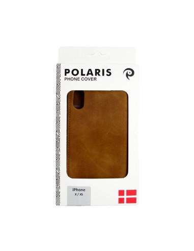 Packed iPhone X / XS Wallet Case Brown