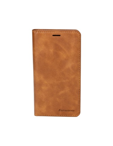 Packed iPhone X / XS Wallet Case Brown