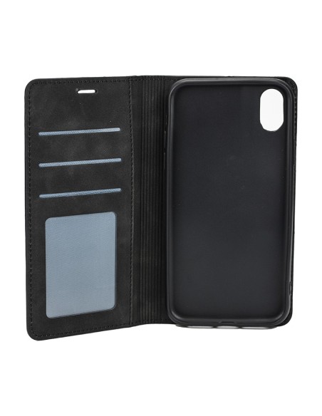 Packed iPhone X / XS Wallet Case Black