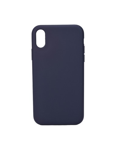 Packed iPhone X/XS Silicon Case Dark BlueDESC: Protect your iPhone X/XS with a sleek, durable dark blue silicon case. Ideal for 