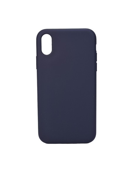 Packed iPhone X/XS Silicon Case Dark BlueDESC: Protect your iPhone X/XS with a sleek, durable dark blue silicon case. Ideal for 