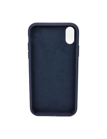 Packed iPhone X/XS Silicon Case Dark BlueDESC: Protect your iPhone X/XS with a sleek, durable dark blue silicon case. Ideal for 