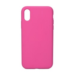 Protective Pink iPhone X XS Silicone Case 2