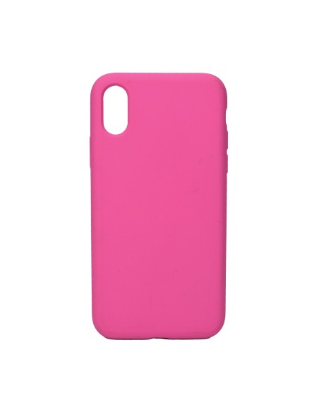 Protective Pink iPhone X XS Silicone Case