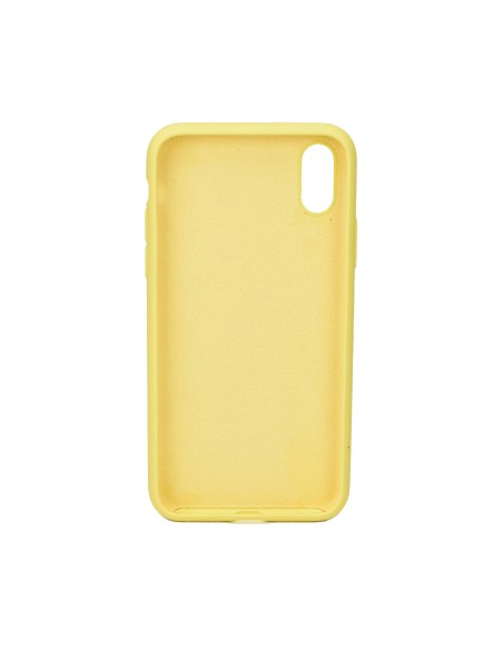 Packed iPhone X / XS Silicon Case Yellow