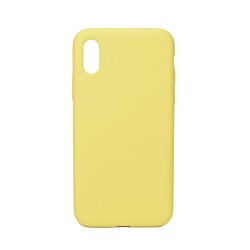 Packed iPhone X / XS Silicon Case Yellow 2