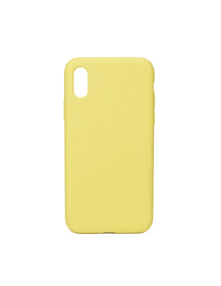 Packed iPhone X / XS Silicon Case Yellow