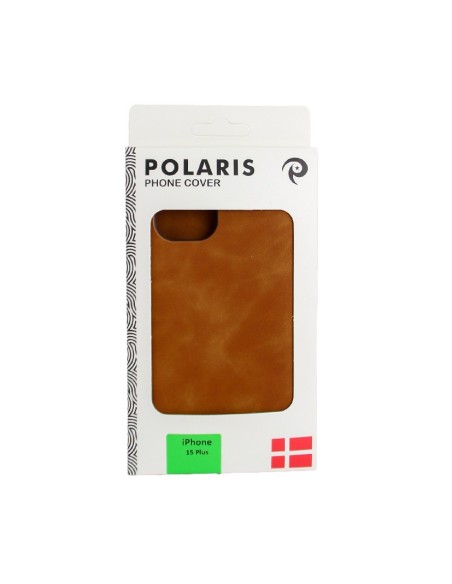 Packed iPhone 15 Plus Wallet Case Brown
