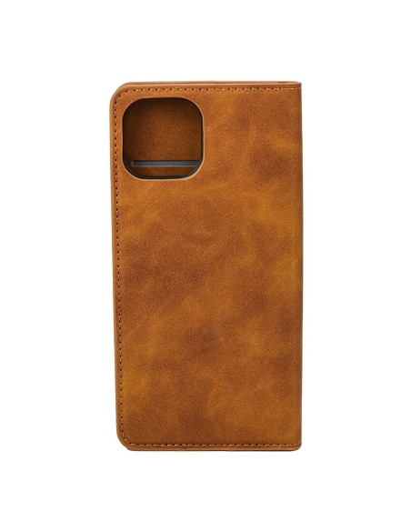 Packed iPhone 15 Plus Wallet Case Brown