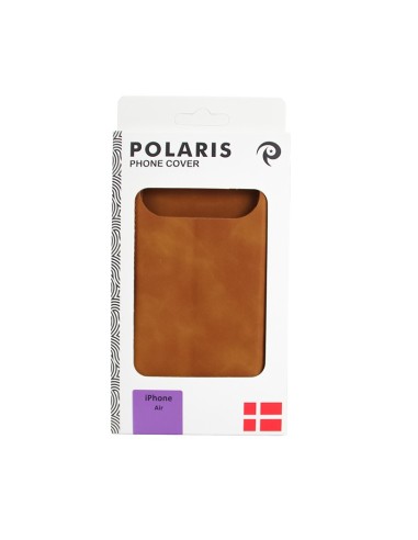 Packed iPhone Air Wallet Case Brown