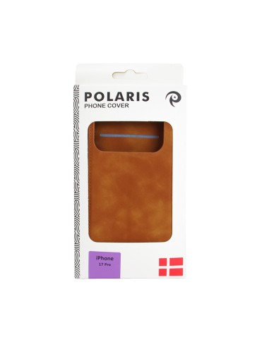 Packed i 17 Pro Wallet Case Brown