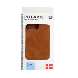 iPhone16 Pro Max Wallet Case Brown
