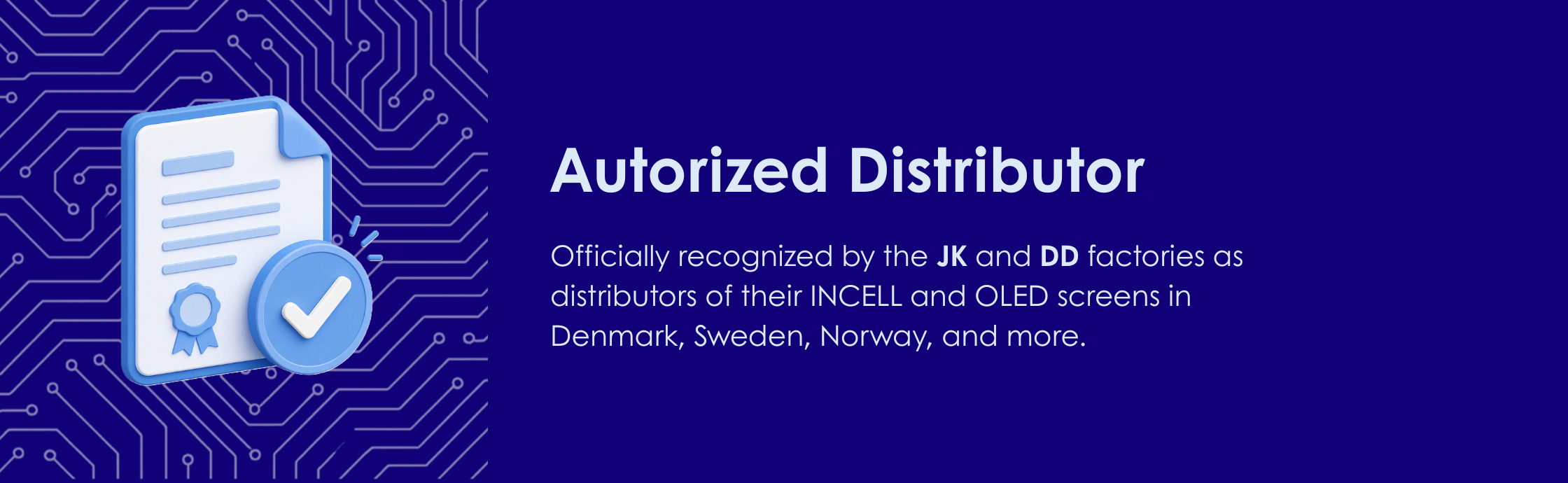 Authorized Distributor