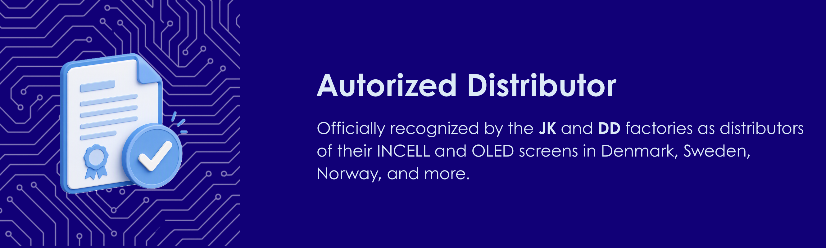 Authorized Distributor