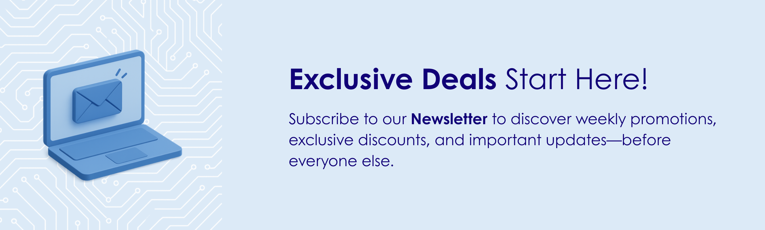 Newsletter Deals