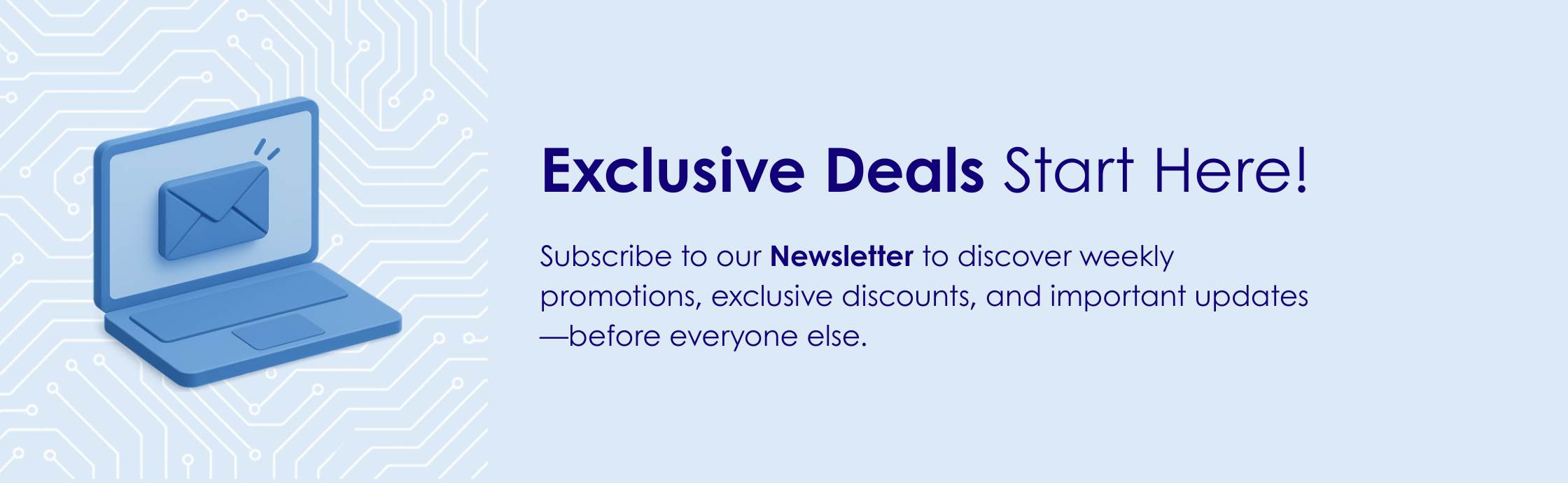 Newsletter Deals