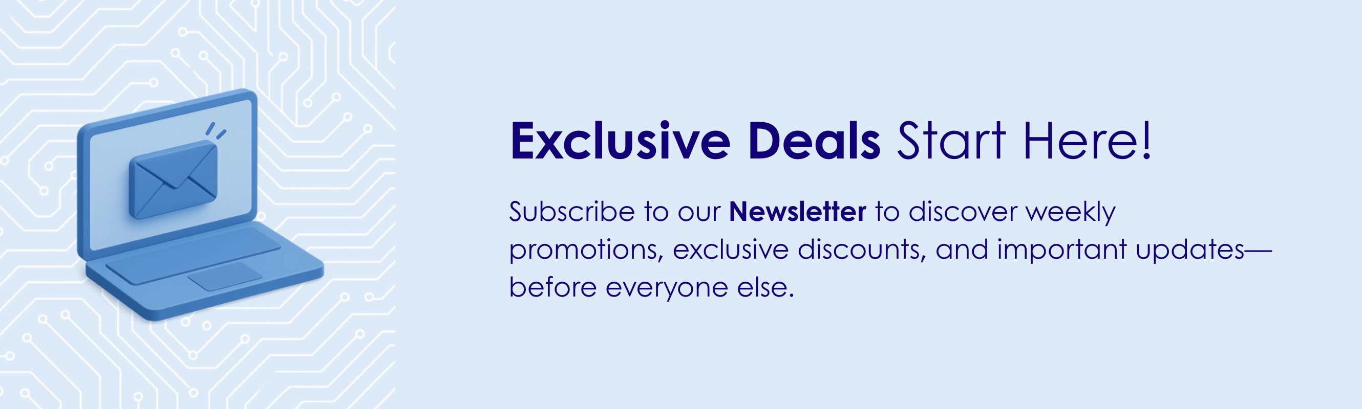 Newsletter Deals