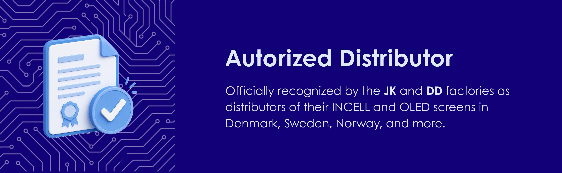 Authorized Distributor
