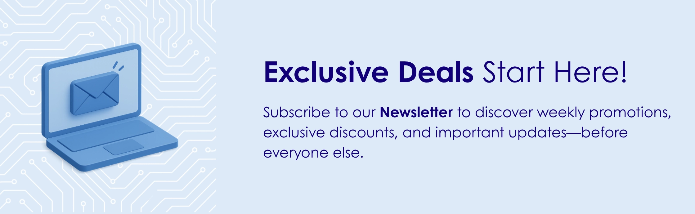 Newsletter Deals